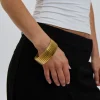 Katrina Bracelet Thick 18K Gold Plated